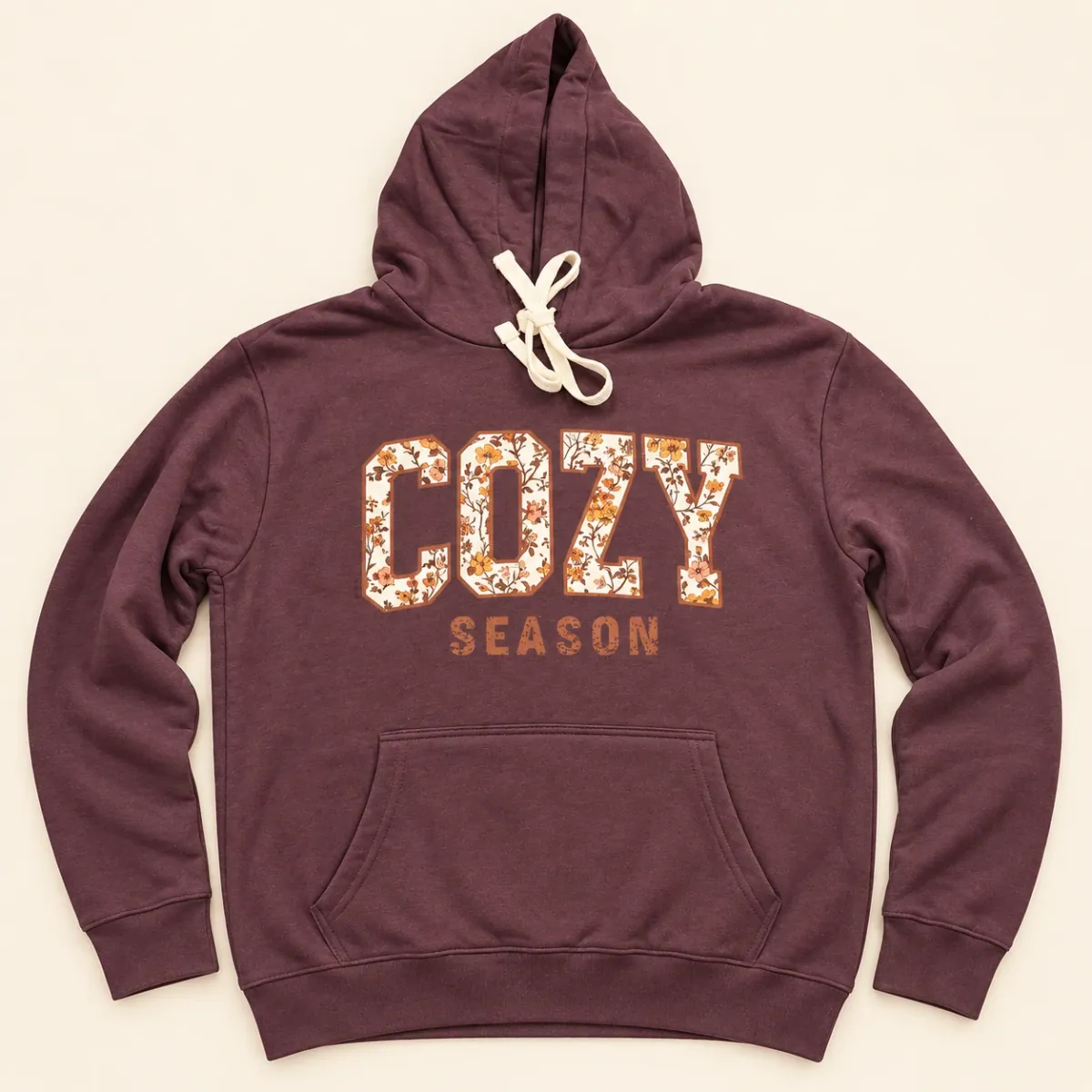 Plum Cozy Season hoodie
